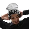 Vans Mn Drop V Tall Cuff Beanie - Muts - Heather Grey