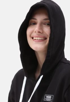 Vans Boom Boom Check It- Hoodie - Black -Kleding Verkoop 9c7f7532fda2463fb643f45c42244996