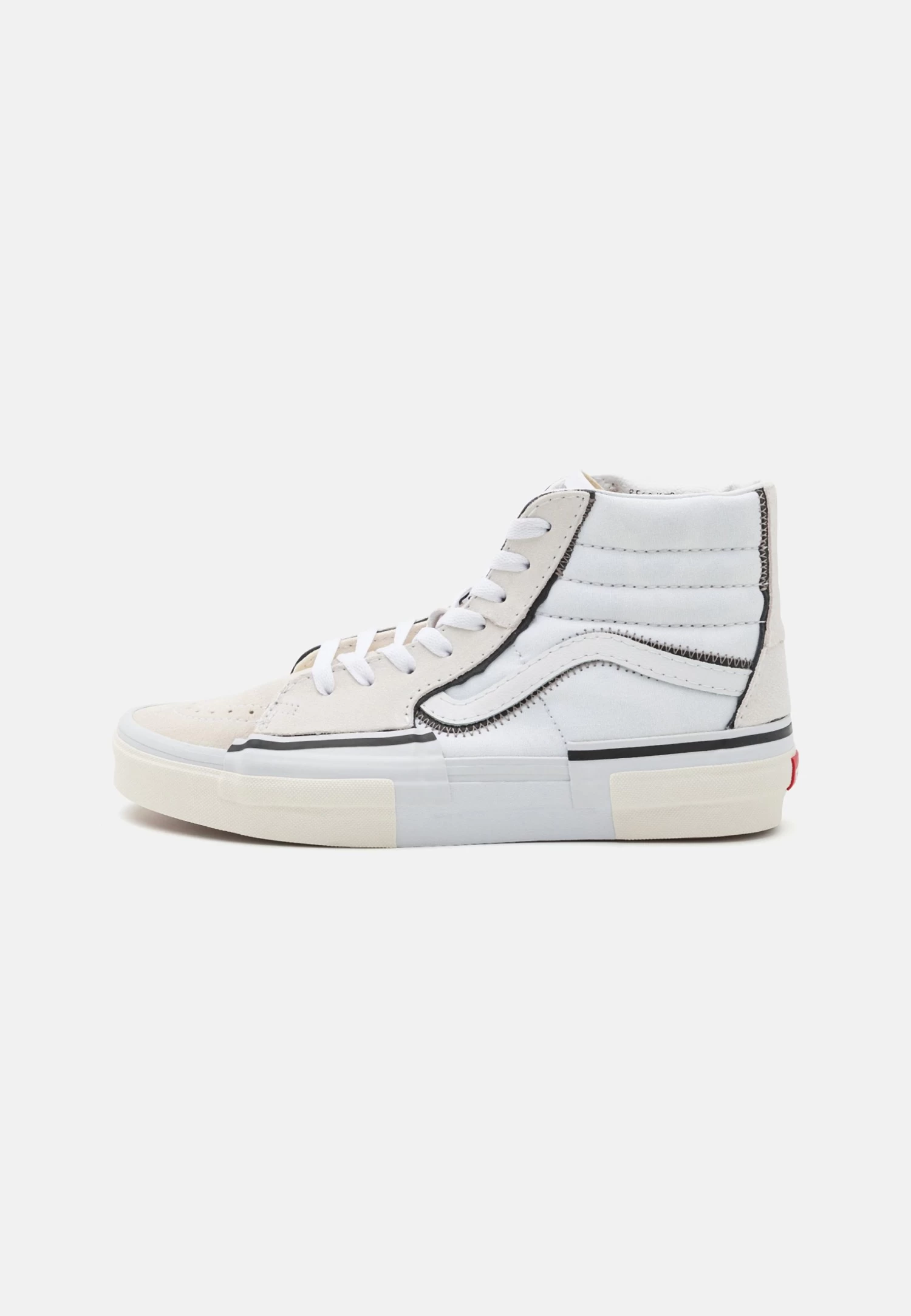 Vans Sk8 Reconstruct Unisex - Sneakers Hoog - True White 1 Vans Sk8 Reconstruct Unisex - Sneakers Hoog - True White