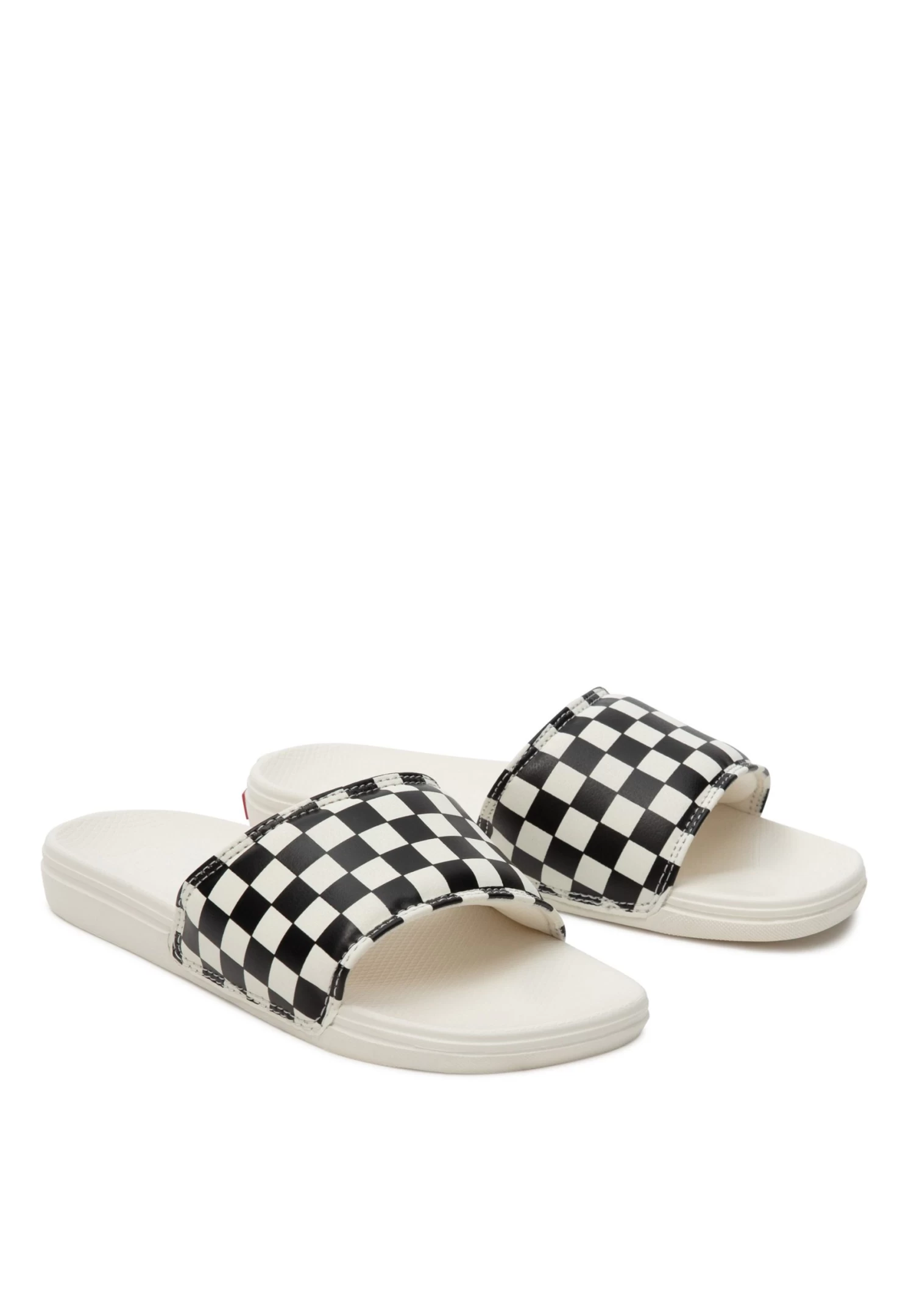 Vans Wm La Costa Slide-On - Muiltjes - Checkerboard Black/Mars 2 Vans Wm La Costa Slide-On - Muiltjes - Checkerboard Black/Mars - Afbeelding 2