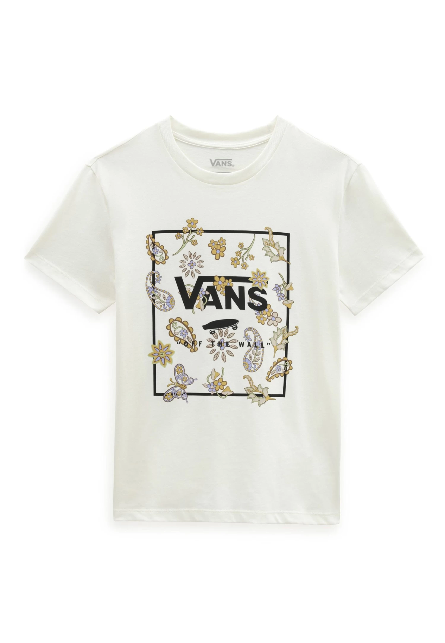 Vans Trippy Floral Bff - T-Shirt Print - Marshmallow 3 Vans Trippy Floral Bff - T-Shirt Print - Marshmallow - Afbeelding 3