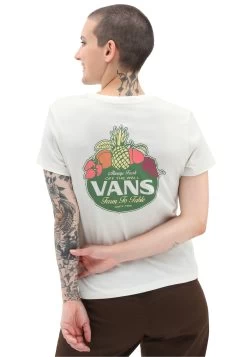 Vans Fruit Party Label - T-Shirt Print - White -Kleding Verkoop a3bdf6d40f2d4c838997037728f0cb5d
