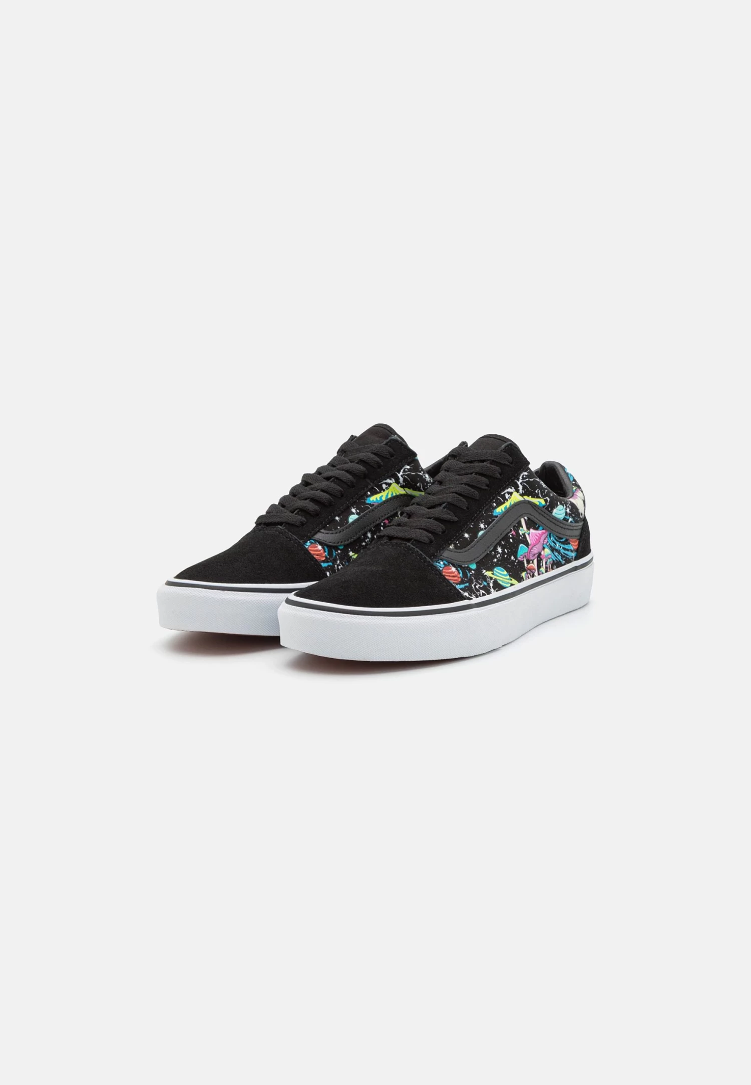 Vans Old Skool Unisex - Sneakers Laag - Cosmic Black/True White 2 Vans Old Skool Unisex - Sneakers Laag - Cosmic Black/True White - Afbeelding 2