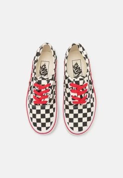 Vans Authentic Bolt Unisex - Sneakers Laag - Black/White/Red -Kleding Verkoop add3bc87eef74c7aa474867b2a99521f