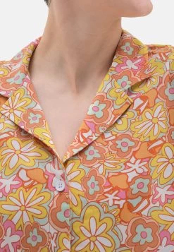 Vans Resort Floral Ss - Overhemdblouse - Medium Orange -Kleding Verkoop aec98651ed9b4f5c86b82170df1b39e3