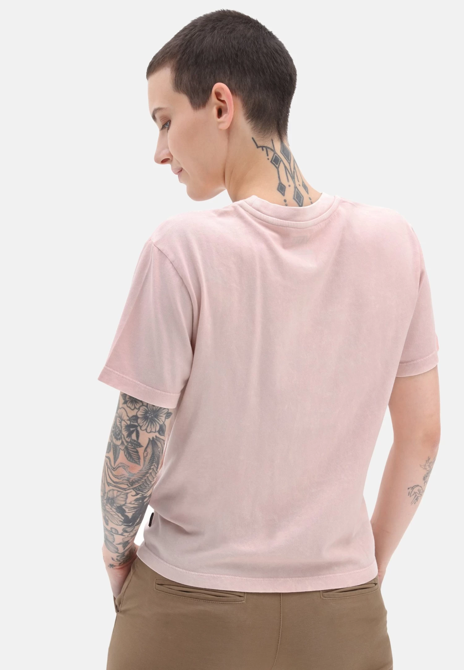 Vans V Wash Knot - T-Shirt Basic - Medium Pink 2 Vans V Wash Knot - T-Shirt Basic - Medium Pink - Afbeelding 2