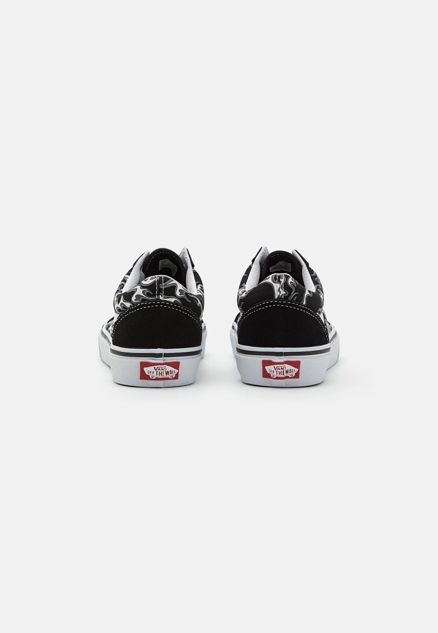 Vans Old Skool Unisex - Sneakers Laag - Flames Black/True White 3 Vans Old Skool Unisex - Sneakers Laag - Flames Black/True White - Afbeelding 3