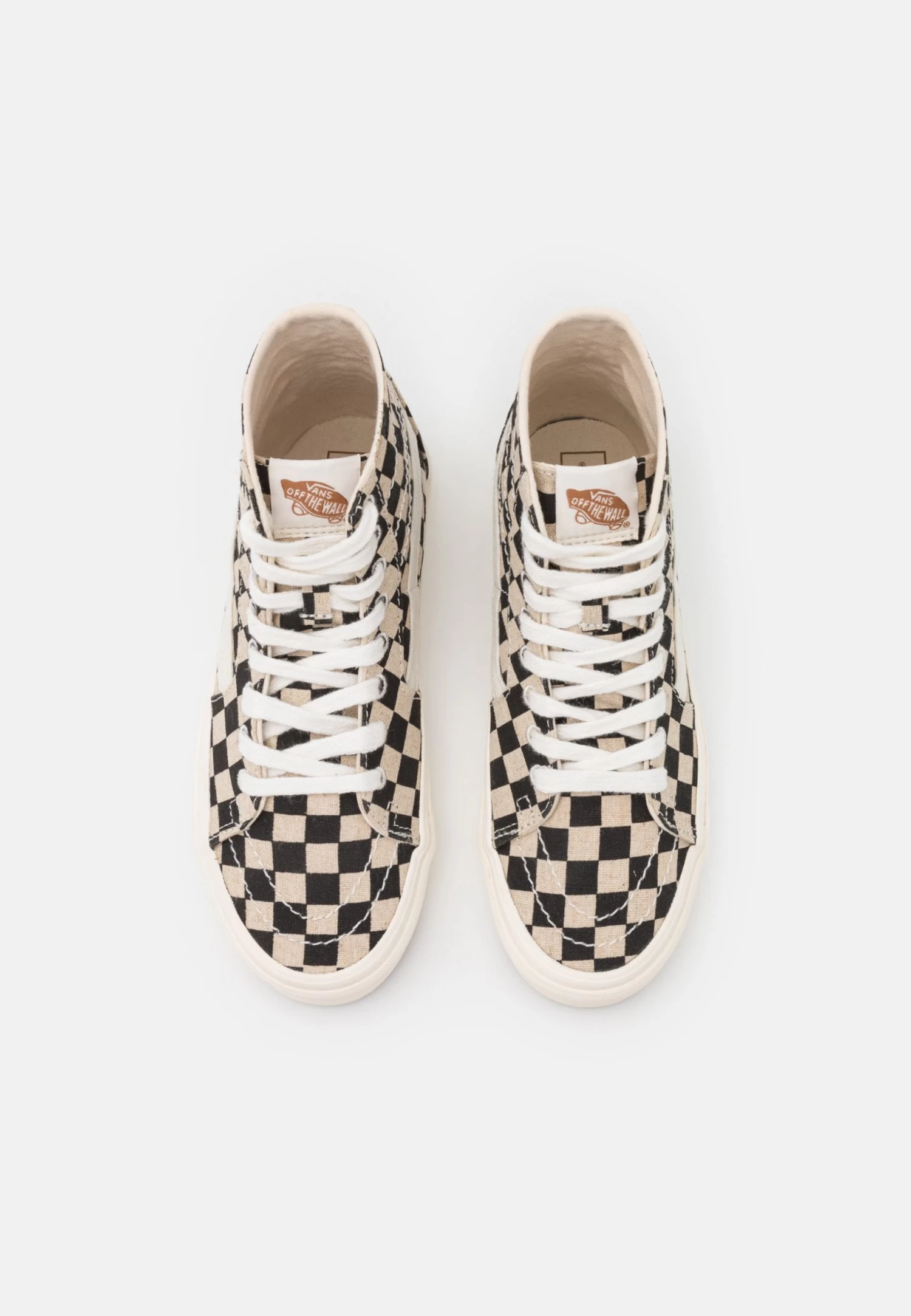 Vans Ua Sk8-Hi Tapered Unisex - Sneakers Hoog - Off-White/Black/White 8 Vans Ua Sk8-Hi Tapered Unisex - Sneakers Hoog - Off-White/Black/White - Afbeelding 8