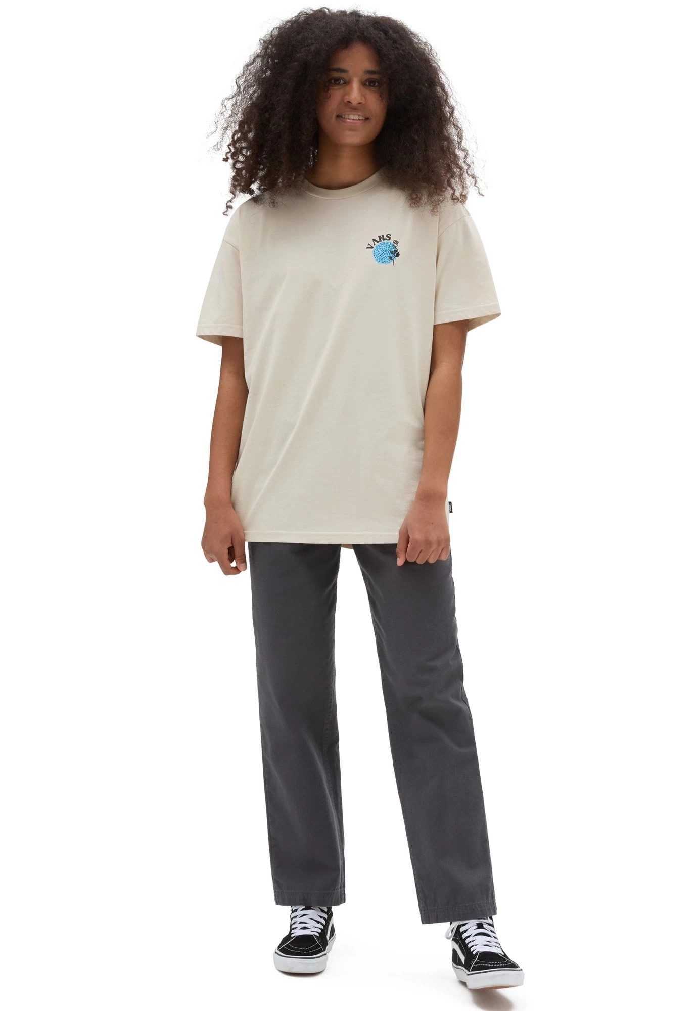 Vans Rose Os- T-Shirt Print - Light Beige 1 Vans Rose Os- T-Shirt Print - Light Beige