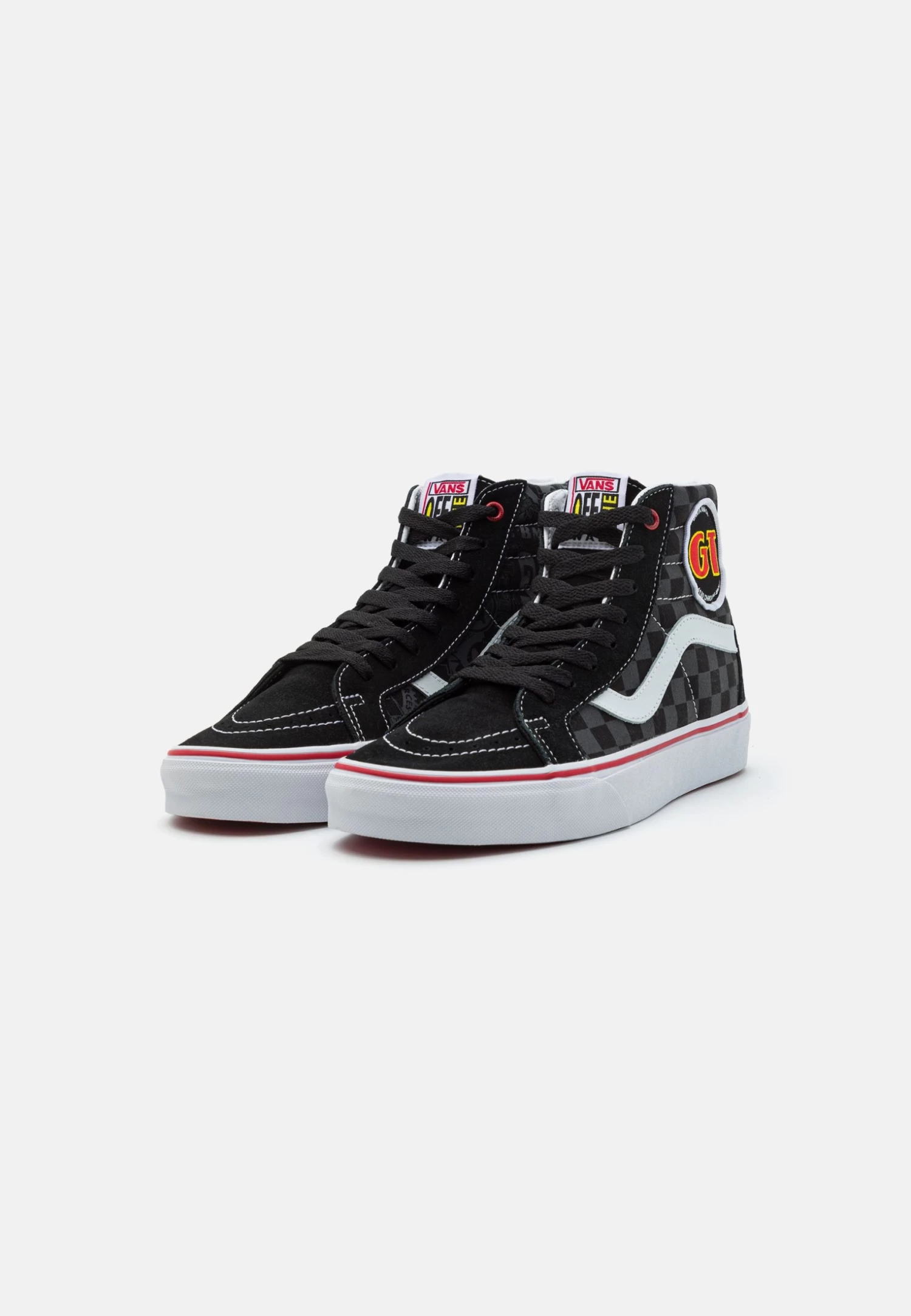 Vans Ua Sk8-Hi Reissue Our Legends Unisex - Sneakers Hoog - Dyno Black/Red 2 Vans Ua Sk8-Hi Reissue Our Legends Unisex - Sneakers Hoog - Dyno Black/Red - Afbeelding 2