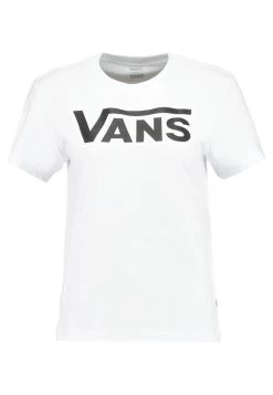 Vans Flying V Crew- T-Shirt Print - White -Kleding Verkoop c0ec13534625425ab7431e3d657f1a40