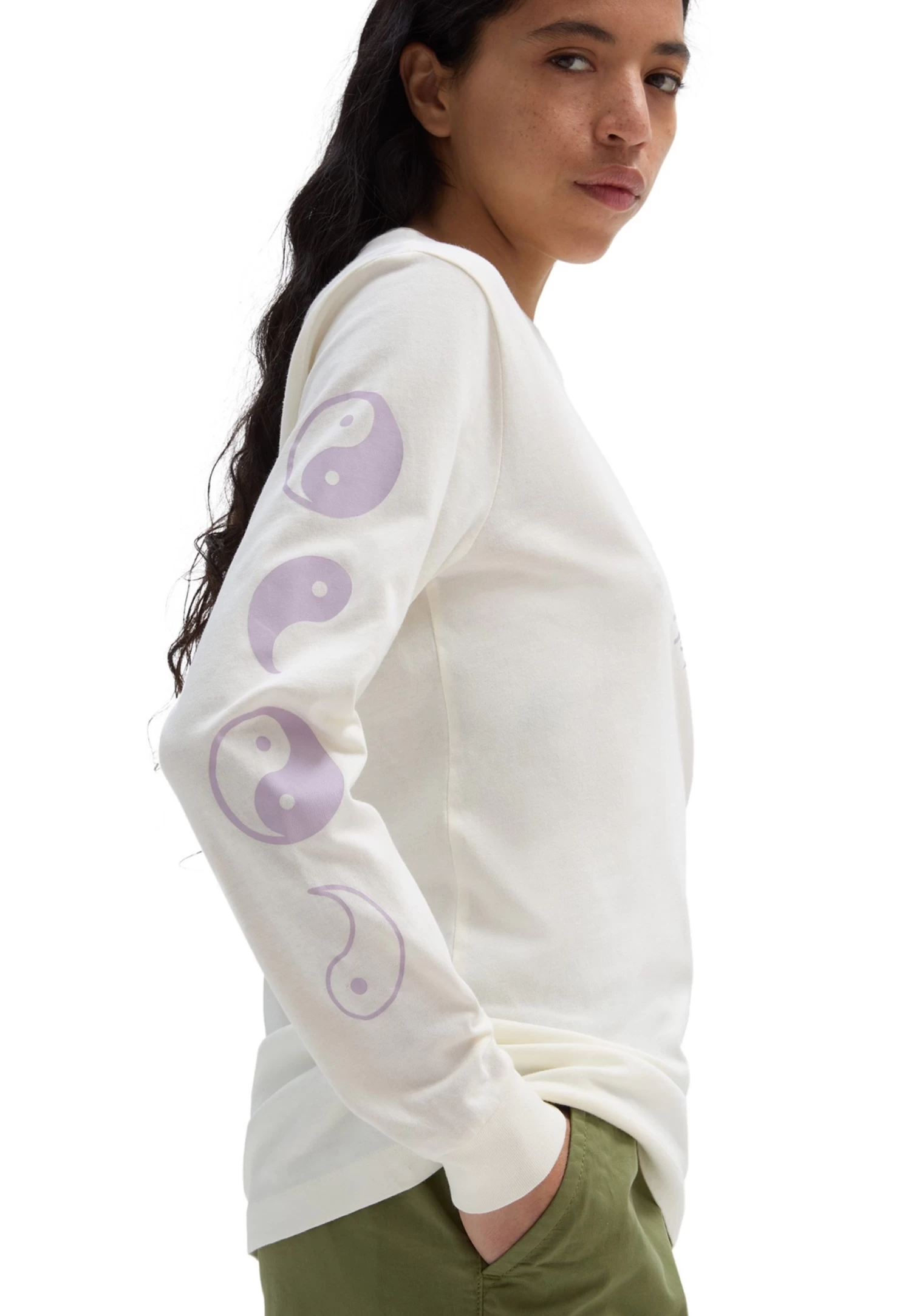 Vans Bliss 66 Bff - Longsleeve - Marshmallow 3 Vans Bliss 66 Bff - Longsleeve - Marshmallow - Afbeelding 3