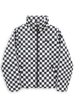 Vans Foundry Print Puff Mte - Jas - Black -Kleding Verkoop c3385701b7b8438992e2c7686218358b