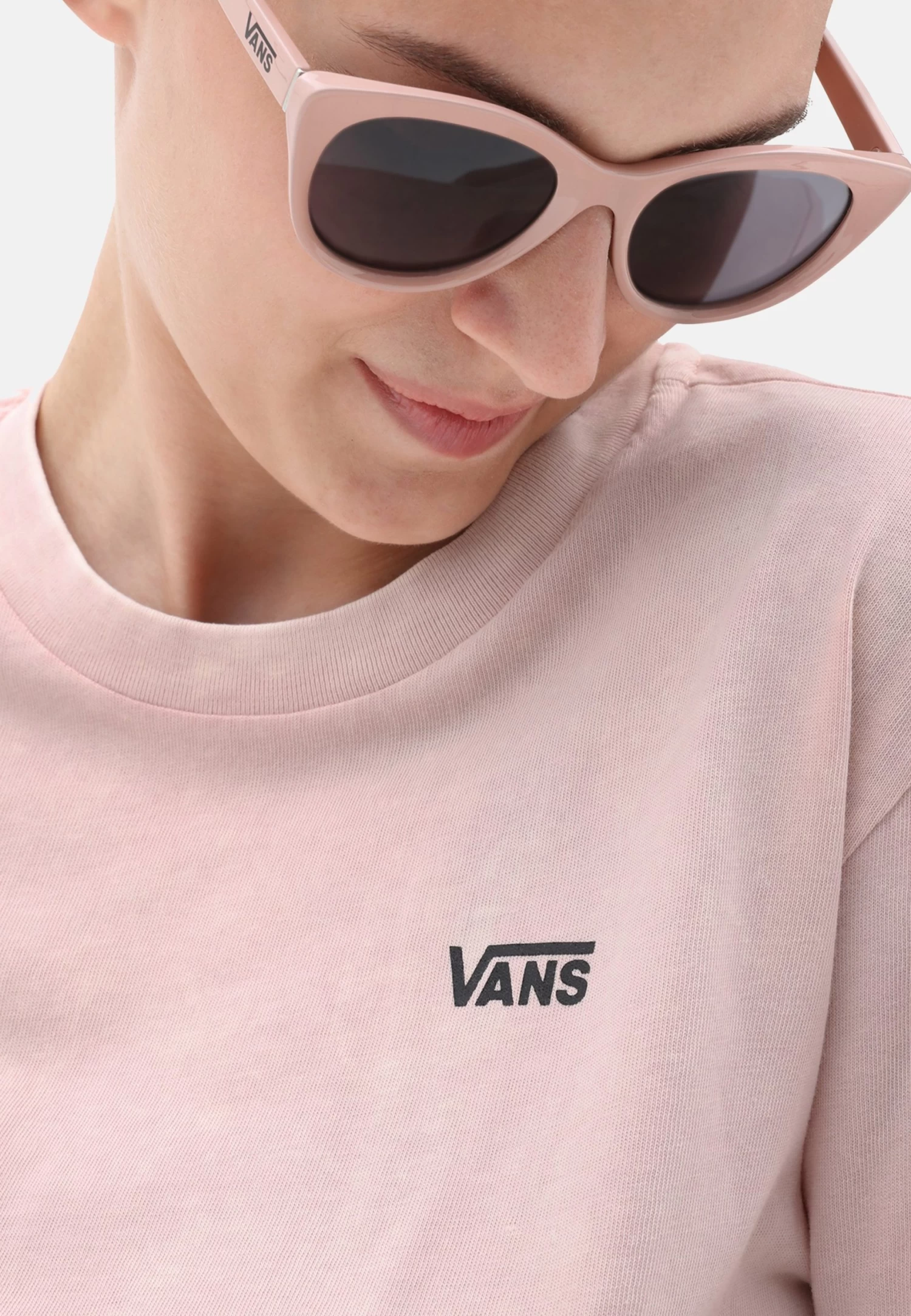 Vans V Wash Knot - T-Shirt Basic - Medium Pink 3 Vans V Wash Knot - T-Shirt Basic - Medium Pink - Afbeelding 3