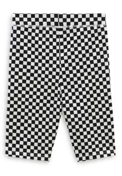 Vans Wm Flying V Print - Shorts - Black/White Checkerboard -Kleding Verkoop d145542644b347bc954181affc44b544