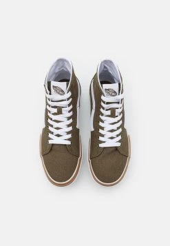 Vans Sk8-Hi Tapered Stacked - Sneakers Hoog - Dark Olive -Kleding Verkoop d314c2ddebc14ca7a80bc4e08771c076