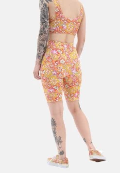 Vans Wm Flying V Print - Shorts - Medium Orange -Kleding Verkoop d3ef77f556074fb59eba0ee45faebfd0
