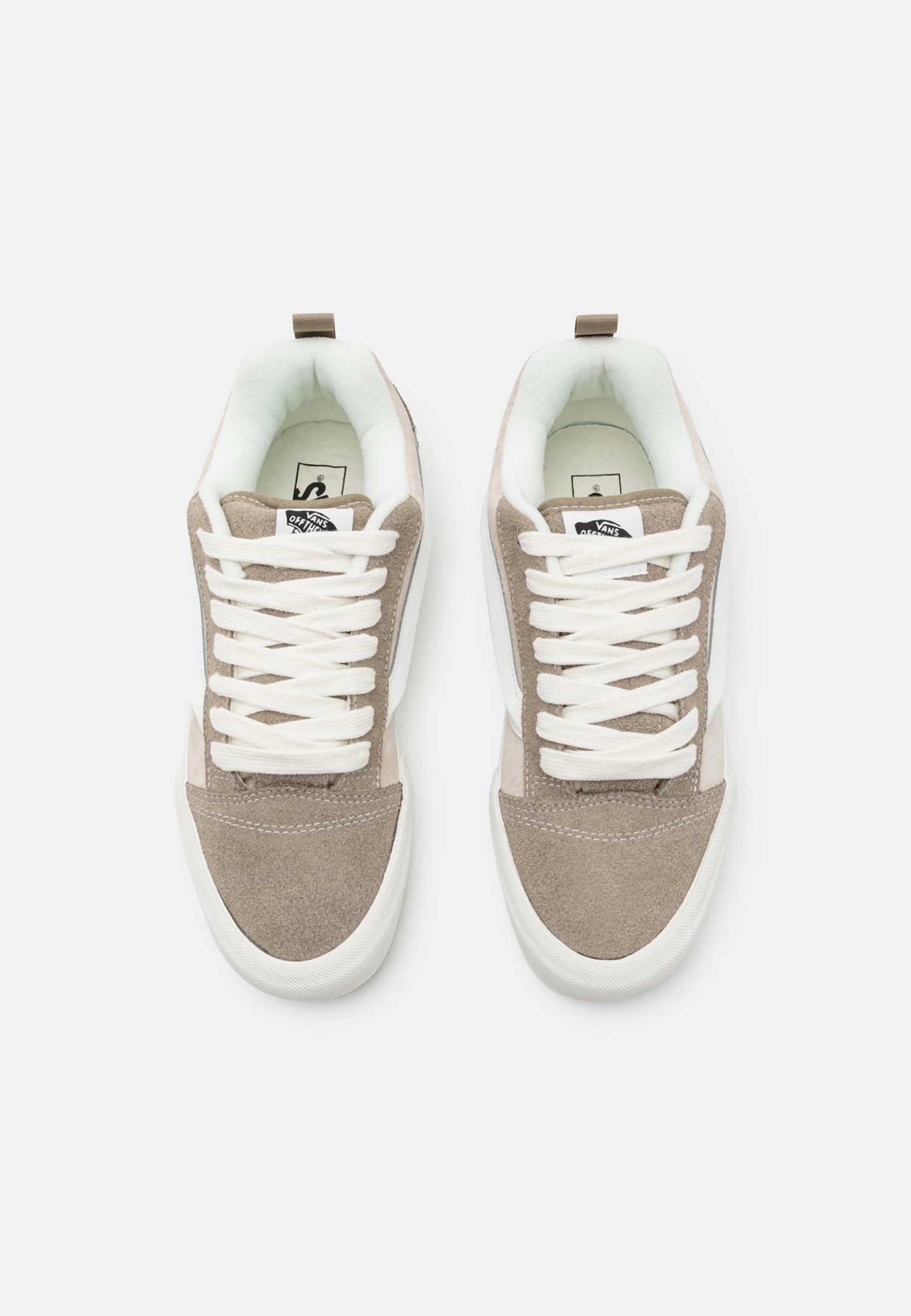 Vans Knu Skool Unisex - Skateschoenen - Beige/Light Brown/White 4 Vans Knu Skool Unisex - Skateschoenen - Beige/Light Brown/White - Afbeelding 4