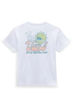 Vans Sunny Daze - T-Shirt Basic - White -Kleding Verkoop dc37ef2381a44c90a68d414718a5a36b