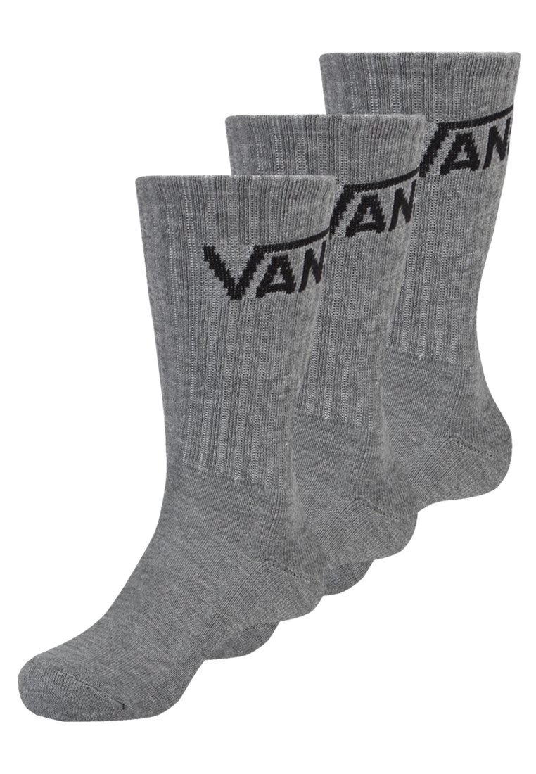 Vans Mn Classic Crew (6.5-9, 3Pk) - Sokken - Heather Grey 1 Vans Mn Classic Crew (6.5-9, 3Pk) - Sokken - Heather Grey