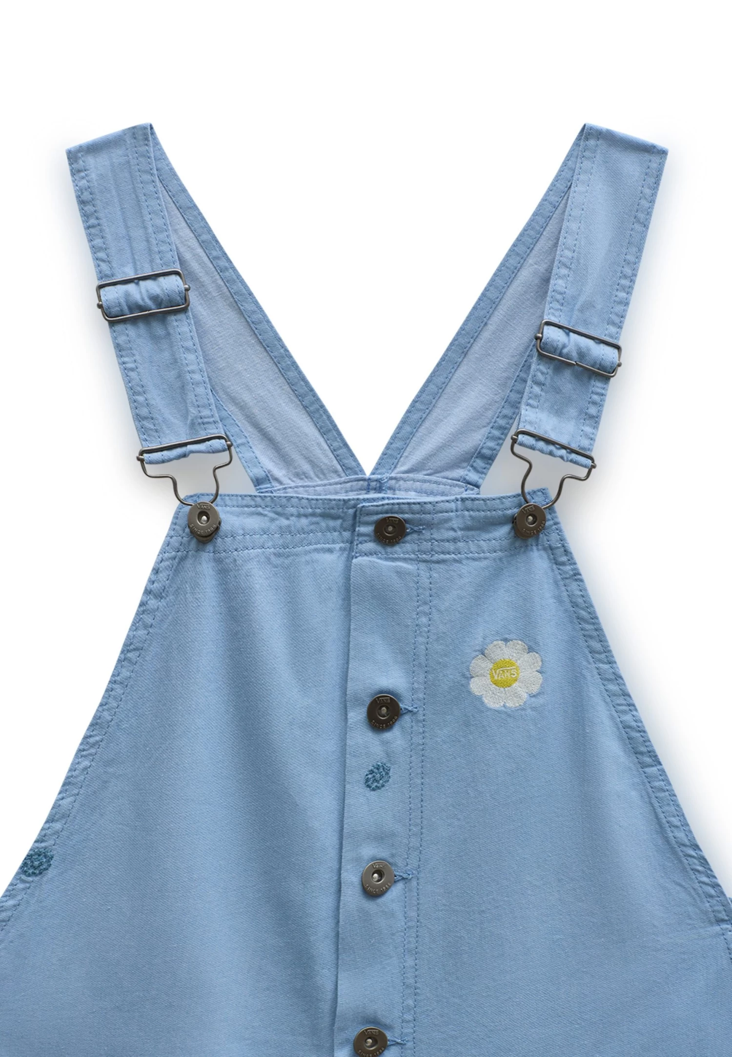 Vans Floral Short-All - Tuinbroek - Medium Grey 2 Vans Floral Short-All - Tuinbroek - Medium Grey - Afbeelding 2