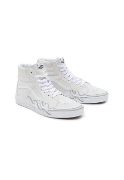 Vans Sk8-Hi Flame - Sneakers Hoog - White -Kleding Verkoop e2ca52b013fa4c228e99f5b17a666e82