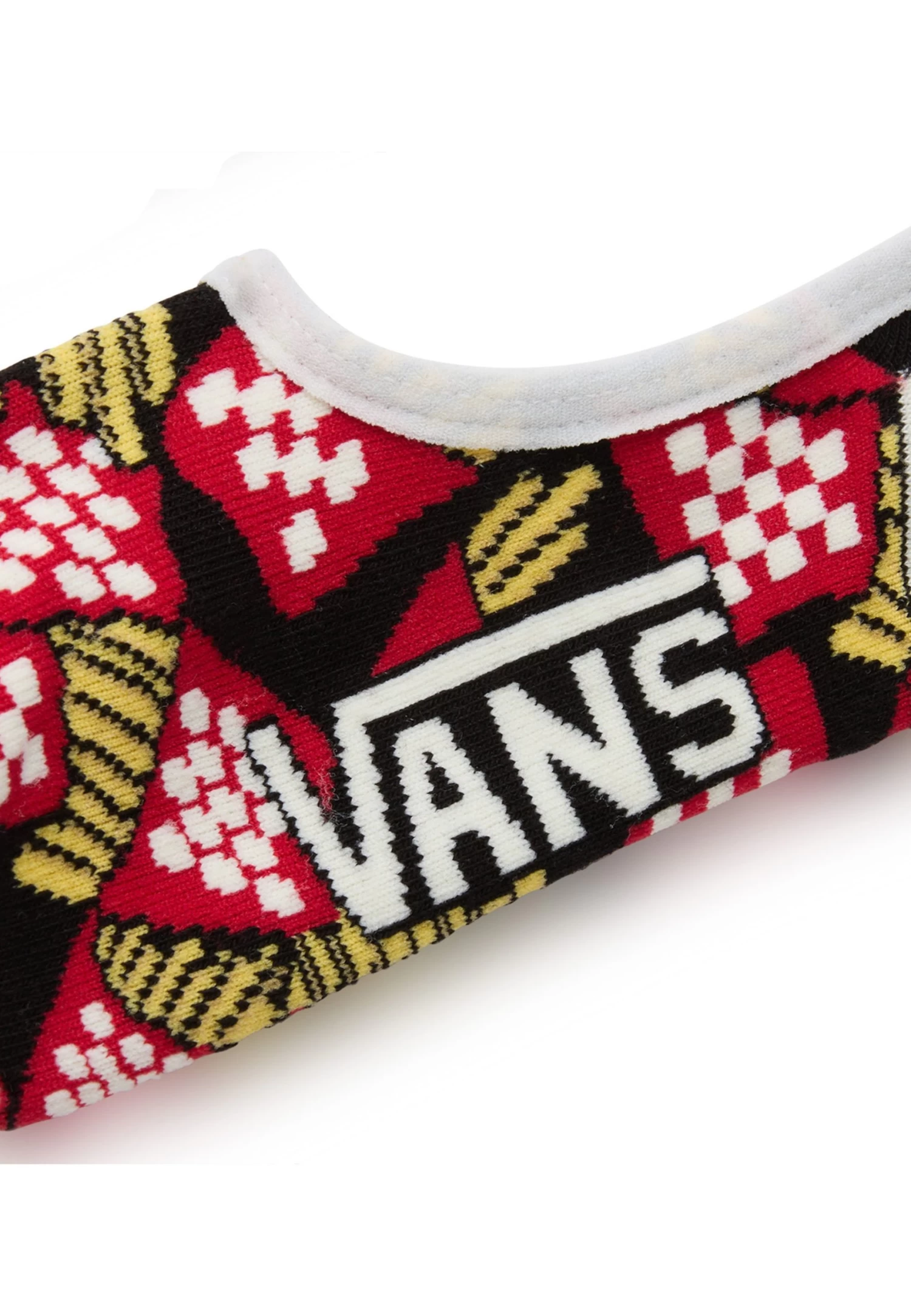 Vans Pizza Party Canoodle 3Pk - Enkelsokken - Marshmallow 2 Vans Pizza Party Canoodle 3Pk - Enkelsokken - Marshmallow - Afbeelding 2