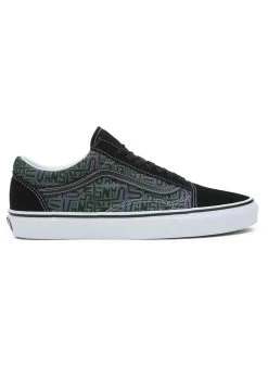 Vans Ua Old Skool Unisex - Sneakers Laag - Black Purple -Kleding Verkoop e43d3e573bef459cb44f6de59b572e46