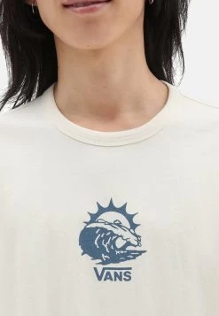 Vans Wave Ss Tee - T-Shirt Print - Natural -Kleding Verkoop e477696f223941d09aae20be9adfa702