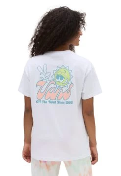 Vans Sunny Daze - T-Shirt Basic - White -Kleding Verkoop e592c445942742ed9b27a337263060e1