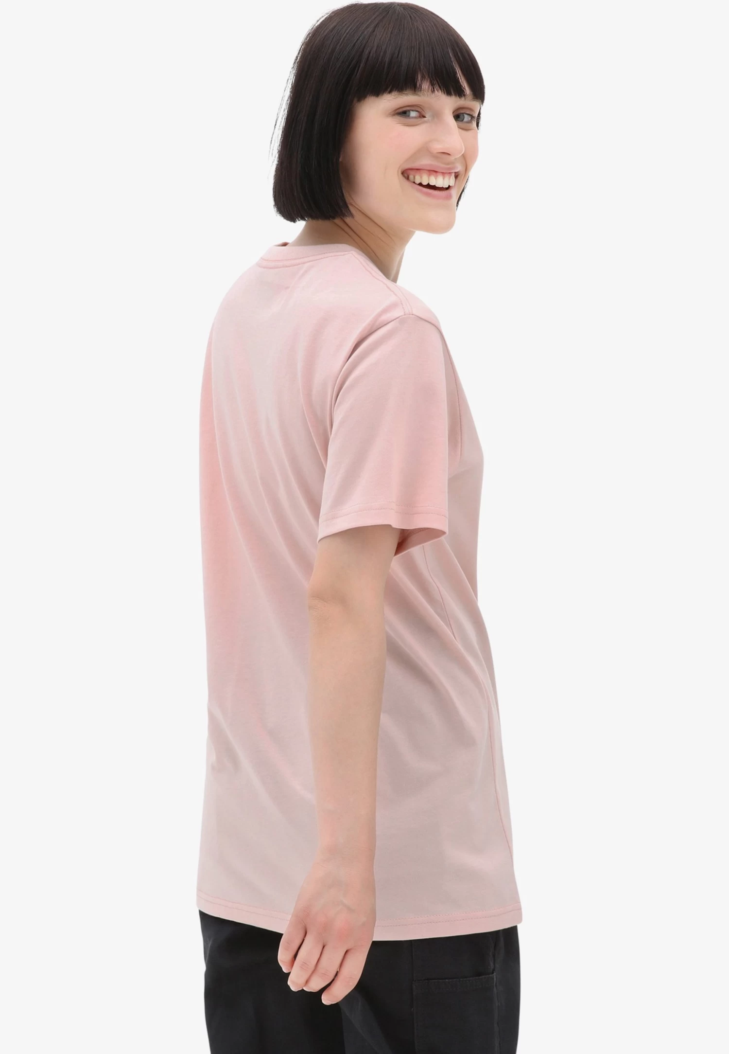 Vans Left Chest Logo - T-Shirt Basic - Medium Pink 2 Vans Left Chest Logo - T-Shirt Basic - Medium Pink - Afbeelding 2