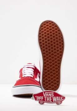 Vans Old Skool - Sneakers Laag - Racing Red/True White -Kleding Verkoop e5eecb63a77349508a85ed1631f253fd