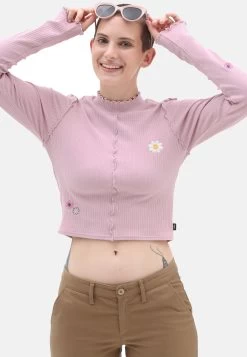 Vans Oversized Floral Ls- Trui - Medium Purple