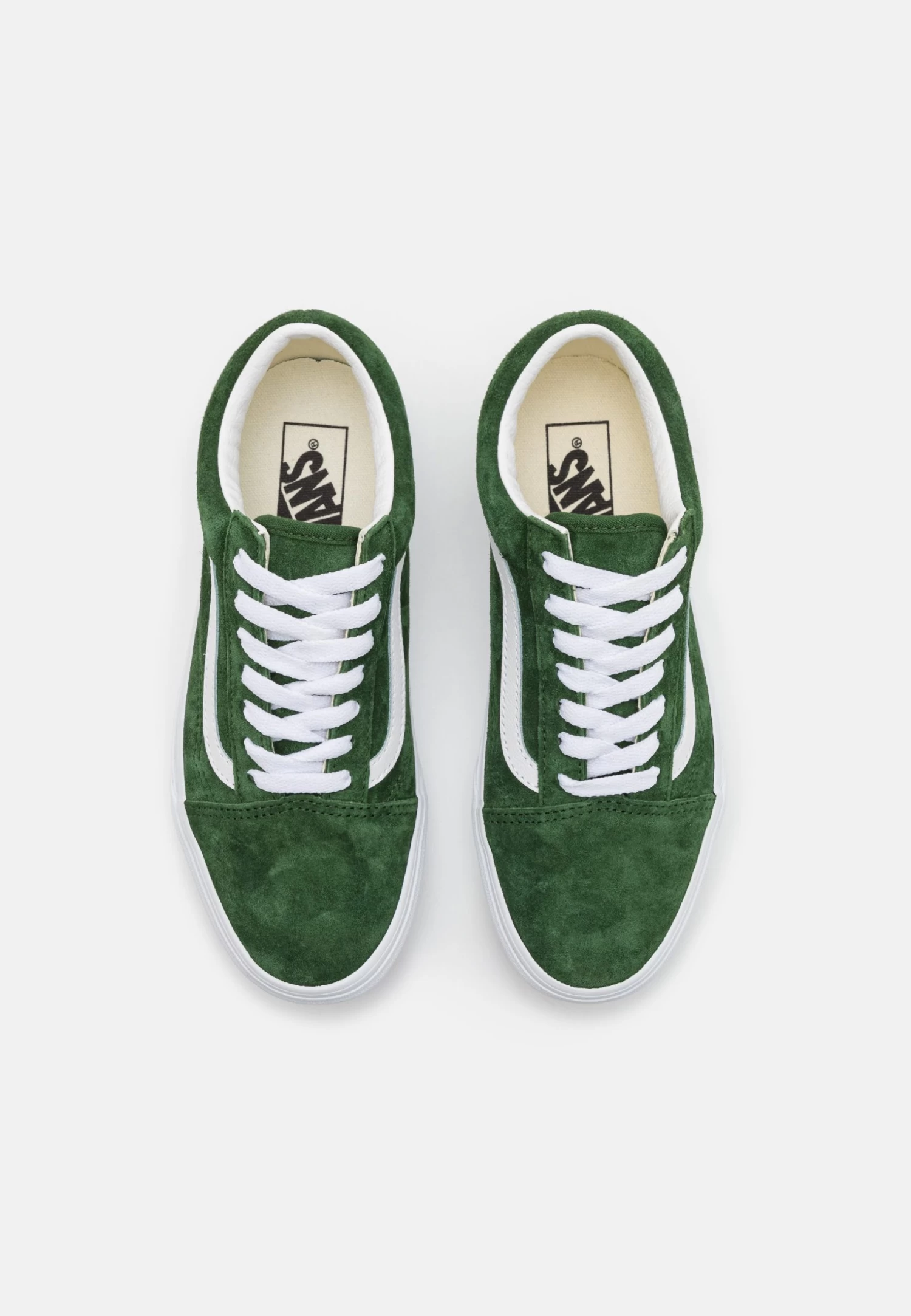 Vans Old Skool Unisex - Sneakers Laag - Darkgreen/White 4 Vans Old Skool Unisex - Sneakers Laag - Darkgreen/White - Afbeelding 4