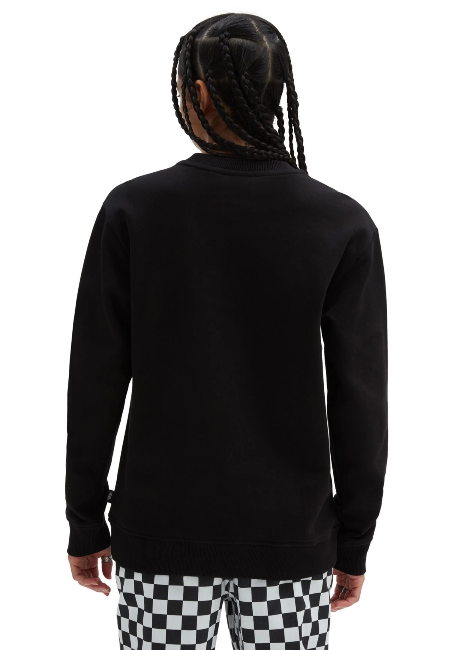 Vans Classic V Bff Crew - Sweater - Black 2 Vans Classic V Bff Crew - Sweater - Black - Afbeelding 2