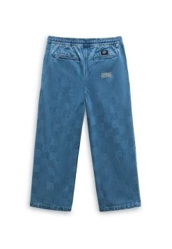 Vans Mended Check Range Loose Crop- Relaxed Fit Jeans - Stone Wash -Kleding Verkoop ee98390e8cf0490399bd04ce49a196ac