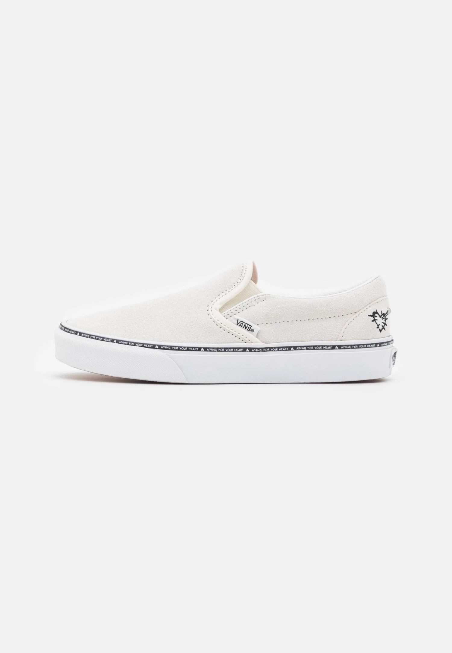 Vans Classic Slip On Unisex - Instappers - Light Gray/White 2 Vans Classic Slip On Unisex - Instappers - Light Gray/White - Afbeelding 2