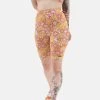 Vans Wm Flying V Print - Shorts - Medium Orange