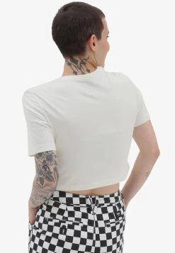 Vans Peace Pot - T-Shirt Print - White -Kleding Verkoop f5bdffbcdf224518a55e25ead6809351