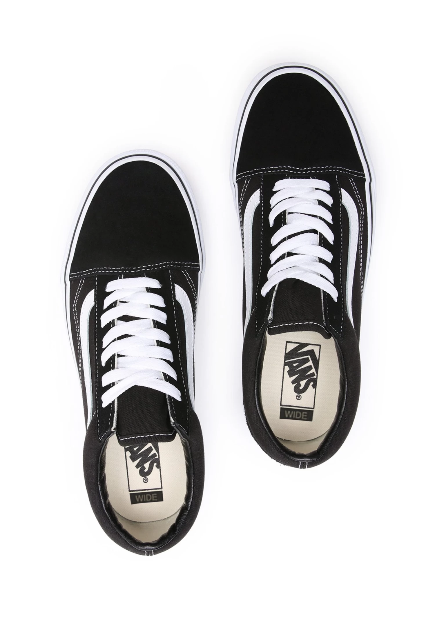 Vans Old Skool Wide - Sneakers Hoog - Black 3 Vans Old Skool Wide - Sneakers Hoog - Black - Afbeelding 3