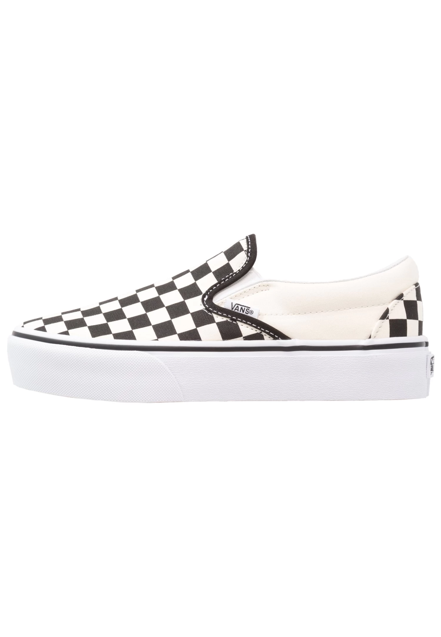 Vans Ua Classic Slip-On Platform - Instappers - Black/White 1 Vans Ua Classic Slip-On Platform - Instappers - Black/White