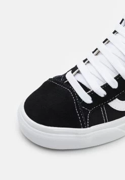 Vans Mid Skool 37 Unisex - Sneakers Hoog - Black/True White -Kleding Verkoop fab63e24415247f5a7a93143c11f8b1e
