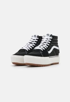 Vans Sk8 Stacked - Sneakers Hoog - Black/Blanc De Blanc -Kleding Verkoop fb7a9c8a2fc1474eb432ffe1fc64e1a6