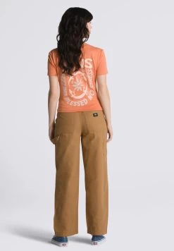 Vans Ground Work - Broek - Medium Brown -Kleding Verkoop fd16e02b49354eda8a668bab0a73b8ba